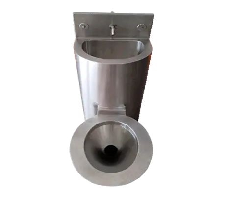 vaso sanitario acoplado lavatorio inox antivandalismo